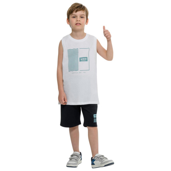 Bodytalk Παιδικό σετ Boys Tank Top & T-Shirt & Long Shorts